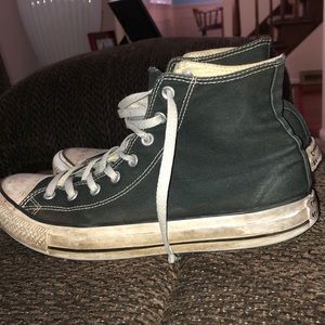 black high top converse
